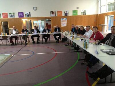 Blick in die Diskussionsrunde